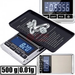 Graminės juvelyrinės svarstyklės 500-0,01g 7117