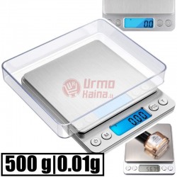 Graminės juvelyrinės svarstyklės 5202, 500-0,01g
