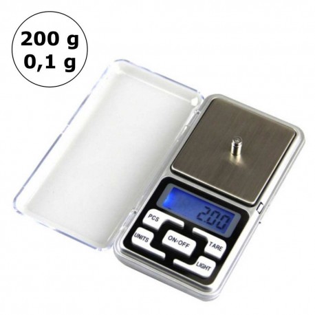 Graminės juvelyrinės svarstyklės 200-0,1g E2202