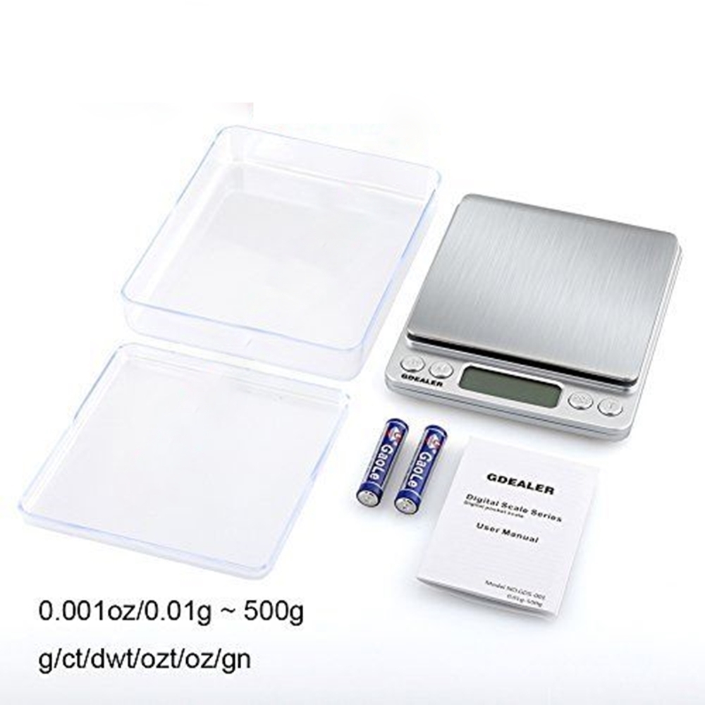 Graminės juvelyrinės svarstyklės 5202, 500-0,01g